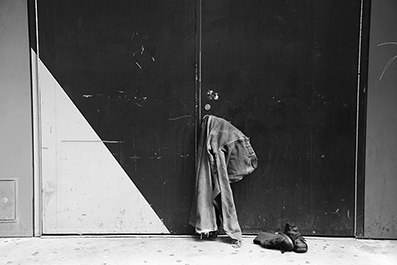 Homeless : Street Life : New York : Personal Photo Projects : Photos : Richard Moore : Photographer